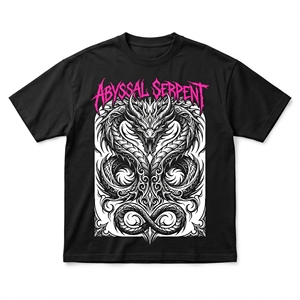 Camiseta Negra de Hombre con Diseño Gráfico de Calaveras y Corazones Anatómicos, Estilo Gótico, Sangre y Tinta, Grunge - Product Image 5