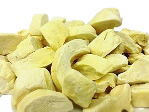 ทุเรียนหั่นชิ้น ฟรีซดราย พร้อมรับประทาน 100% ธรรมชาติ หวานกรอบ ไม่เติมน้ำตาล บรรจุภัณฑ์ขนาดใหญ่ ขนมผลไม้อบแห้ง - Product Image 2