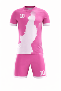 Ensemble de maillots de football unisexe Sipzo Impex, col en V, manches courtes, impression sublimée, séchage rapide, tissu en maille 100% polyester, personnalisable pour l'équipe - Product Image 6