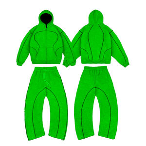 Ensemble de survêtement pour homme |   Vêtements de sport personnalisés : veste et pantalon |   Combinaison d'entraînement respirante - Product Image 5