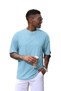 Camisetas sublimadas para hombre, unisex, de algodón, extragrandes, de alta calidad. - Product Image 2