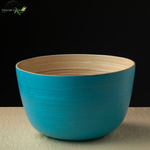 Ensemble de bols en bambou Produit en bois écologique Modèle de fabricant du Vietnam pour les aliments commerciaux - Product Image 6