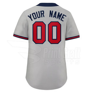OEM Service Solid Color Baseball Two Button Shirts Unique Style <b>Low</b> Moq Baseball Two Button Shirts - Product Image 5