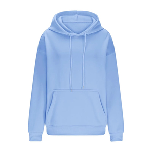 Sudaderas Largas de Invierno para Mujer, Talla Grande, Forro Polar, 100% Algodón, Logotipo Frontal, Corte Holgado y Cómodo, Ecológicas, de Secado Rápido, Personalizables - Product Image 5