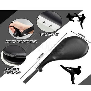 แผ่นรองซับแรงกระแทกแบบหลายชั้นสำหรับการฝึกต่อยเพื่อเพิ่มพลังการโจมตี ความแม่นยำ ความเร็ว และความทนทาน - Product Image 3