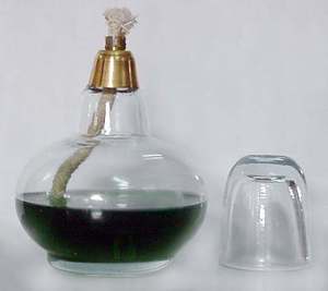 Lampe à alcool en verre OEM de haute qualité pour chauffage en laboratoire, expériences chimiques standard, chaleur efficace - Product Image 1