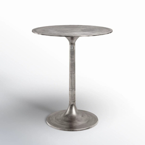 Minimalist Brass Coffee <b>Table</b> With <b>Round</b> Top And Antique Finish Handmade Metal Frame Living Room Furniture - Product Image 4