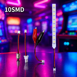 แถบไฟ LED 10SMD 12V พร้อมตัวเชื่อมต่อสำหรับอุปกรณ์เสริมเครื่องอาร์เคด - Product Image 1