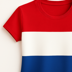 T-shirt en coton uni pour femme, col rond, manches courtes, coupe classique, séchage rapide, respirant, streetwear d'été - Product Image 3