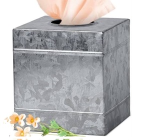 Portapañuelos Galvanizado de Alta Calidad para Mesa de Comedor, Portapañuelos Personalizado para Oficina y Hogar - Product Image 2