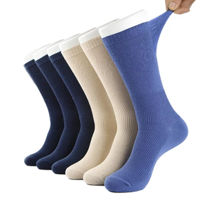 Chaussettes de sport personnalisées en nylon et élasthanne, écologiques, imprimées numériquement, pour hommes et femmes, motifs à carreaux/unis/jacquard, longueur genou/cheville - Product Image 6