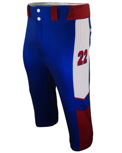 Pantalon de baseball personnalisé, durable, respirant, 100% polyester, antibactérien, évacuant l'humidité, pour hommes, femmes, entraînement d'équipe et tenue de match - Product Image 6