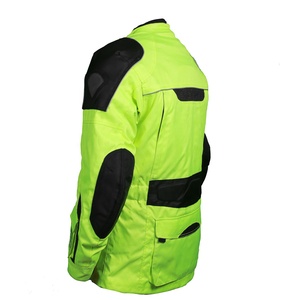 Wholesale Men <b>High</b> <b>Visibility</b> Reflective Polyester Motorcycle <b>Jacket</b> Full Sleeve Waterproof Outdoor Riding Sport Coat All Season - Product Image 4