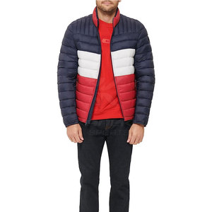 Blouson matelassé pour homme à col montant, coupe confortable - Tissu léger, chaud, écologique et respirant, haute qualité, mode hiver et extérieur - Product Image 5