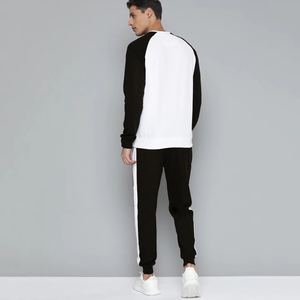 ชุดวอร์มลำลองผ้าฝ้ายสำหรับผู้ชายขายส่ง รุ่นฤดูหนาว ไซส์ใหญ่ แห้งเร็ว สีขาว ดีไซน์ใหม่ ราคาดีที่สุด รับผลิตแบบ OEM - Product Image 5