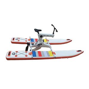 รอบลอยแพลตชายหาดเดี่ยวกีฬาทางน้ําพีวีซีเปลญวนน้ําพร้อมพนักพิง - Product Image 2