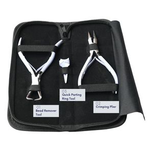 Kit Profesional de Herramientas para Extensiones de Cabello de Salón con Microperlas, Alicates de Crimpado, Alicates de Extracción y Herramienta de Separación Rápida - Product Image 3