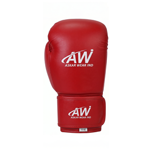 Askar Wear Ind Boxing Gloves 12 Oz Leather <b>Velcro</b> Closure Breathable Adult Training Gear - Product Image 2