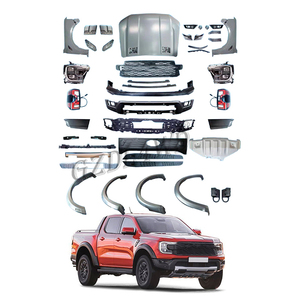 ชุดแต่งตัวถังรถยนต์สำหรับ Ranger 2022 T9 XL <span class=keywords><strong>XLS</strong></span> อัพเกรดเป็น Raptor ชุดแปลงเต็มรูปแบบ 1:1 - Product Image 1