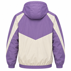 Windbreaker <b>Jacket</b> for <b>Men</b> <b>lightweight</b> outdoor sports water resistant hooded custom activewear sportswear manufacturer wholesale - Product Image 2