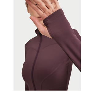 Ensemble de sport pour femme personnalisé couleur unie, en Spandex/Polyester haute performance, extensible dans les quatre sens, comprenant un soutien-gorge de sport et un legging, pour l'entraînement et les activités sportives - Product Image 5