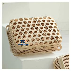 Global Buyers BAMBOO <b>BASKET</b> With High Quality BAMBOO <b>WOVEN</b> <b>BASKET</b> And Cheapest Price From Trusted Vietnam Supplier - Product Image 1