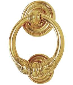 Battant de porte en laiton massif de qualité supérieure, battant de porte en laiton fait main pour entrée principale, battant de porte d'entrée robuste en laiton pur - Product Image 2