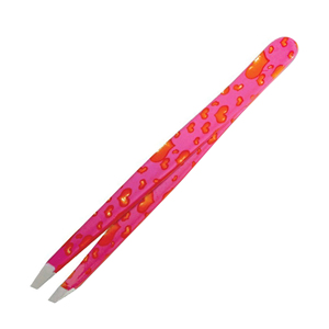 Pince à épiler biseautée pour sourcils, fabriquée au Pakistan, pour l'épilation, 2026, en acier inoxydable de haute qualité, double face, double action - Product Image 6