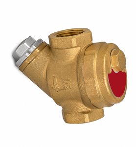 Piège à vapeur thermodynamique en bronze de 1/2 pouce, filetage femelle BSP, avec éléments internes en acier inoxydable AISI 410 et filtre non magnétique en acier inoxydable AISI 304 - Product Image 2