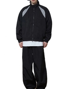 แจ็กเก็ตกันลมไนล่อนสำหรับผู้ชายเสื้อแจ็คเก็ตกลางแจ้งแนววินเทจสำหรับใส่ในฤดูร้อน - Product Image 5