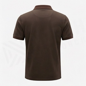 เสื้อโปโลผู้ชายแบบกำหนดเอง ซับเหงื่อได้ดี ผ้าฝ้ายคุณภาพสูง คอปกแบบพับได้  ปรับแต่งสีได้ - Product Image 2