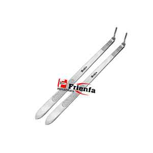 Manches de scalpel angulaires longues 21 CM, fabricants d'instruments chirurgicaux, acier inoxydable de haute qualité, vente chaude - Product Image 1