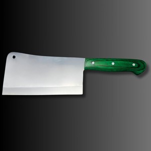 Couteau à découper professionnel de haute qualité en acier inoxydable, lame de 8 à 9,9 pouces, manche en bois rouge, hachoir à viande, vente en gros OEM ODM - Product Image 2