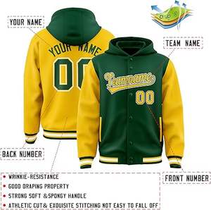 Chaqueta de Invierno Cálida y Cómoda para Hombre, Estilo Letterman, con Cuello Alto, Logotipo Frontal, Resistente al Viento, Ecológica, de Alta Calidad a un Precio Razonable - Product Image 3