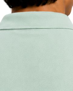 Polo Verde Menta para Hombre, Manga Corta, Tela Piqué de Algodón, Diseño Jacquard Informal, Cuello Camisero, Lujoso, Verano, Personalizado - Product Image 6