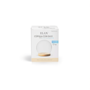 Dôme Ilan avec base de 6,5 cm pour fleurs éternelles - Product Image 1