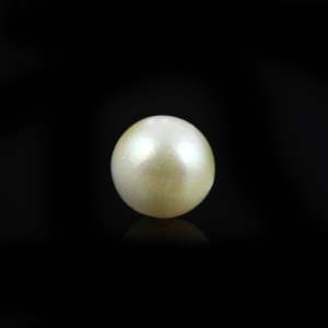 Perle cabochon exquise de 7,05 carats pour bijoux fins - Bleu vert rose 13 mm - Product Image 1
