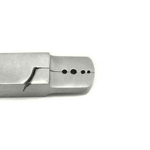 Meilleur Prix Pince à former les arches linguales à rainures Outil de laboratoire dentaire pour le pliage des fils d'arc Instruments chirurgicaux dentaires SurgiRight - Product Image 4