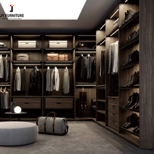 Armoire pliante RTA JY Furniture Direct, design moderne, porte en bois modulaire pour chambre à coucher, pour la maison, l'hôtel, la villa, vente en gros d'usine - Product Image 2