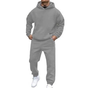 Survêtement d'hiver décontracté à capuche coupe-vent pour homme, grande taille, épais, séchage rapide, personnalisable, vente en gros - Product Image 4
