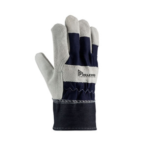 Working <b>Gloves</b> Protection Working New Style Leather Safety Working <b>Gloves</b> Oil Resistant Anti-Chemical Non-Slip Protection - Product Image 5