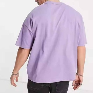 เสื้อยืดกีฬาผู้ชายพิมพ์โลโก้ตามสั่ง เสื้อแขนสั้นระบายอากาศ เสื้อกีฬาออกกำลังกาย เสื้อยิมผู้ชาย - Product Image 4