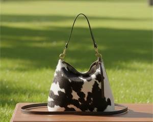 Bolso Tote Casual de Cuero Genuino Impermeable de Color Sólido con Cierre de Cremallera, Correa de Hombro Extraíble, Gran Capacidad, LTB-0458 - Product Image 1