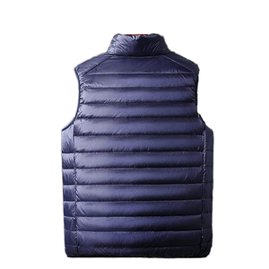 Wholesale Men’s <b>Winter</b> Fashion Vest Sleeveless Waterproof Waistcoat Anti-Static <b>Thick</b> Puffer Jacket <b>Coat</b> Streetwear Outerwear - Product Image 2