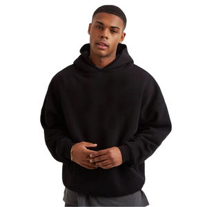 Sudadera con Capucha para Hombre, Estilo Oversize, de Algodón y Felpa, Venta al Por Mayor, Sudadera Urbana, Logotipo Personalizado, OEM/ODM Disponible - Product Image 1