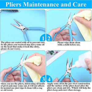 Java Surgical 3 Pcs Stainless Steel Plastic Surgery Class I Pliers <b>Kit</b> Needle Nose Nose Wire Cutters CE ISO OEM Tools 1 Year - Product Image 6
