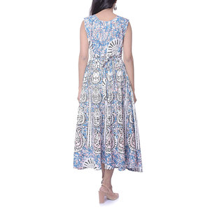 Vestido Casual Estampado para Mujer, Hermoso Diseño Floral, Material Suave y Ligero, Cómodo y Elegante, Vestido Largo - Product Image 6