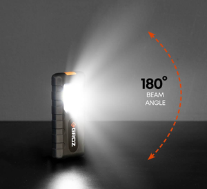 ไฟฉายพกพา GROZ ประสิทธิภาพสูง สำหรับงานอวกาศ ใช้พลังงานแบตเตอรี่/ไร้สาย รับประกัน 3 ปี - Product Image 3