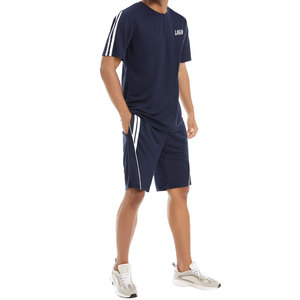 Ensemble T-shirt et Short en Coton pour Homme au Design Élégant – Tenue Légère d'Été Deux Pièces de Haute Qualité – Collection 2026 - Product Image 1