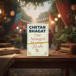 Un asesinato planeado, de Chetan Bhagat, impresión de libros de tapa blanda personalizados - Product Image 3